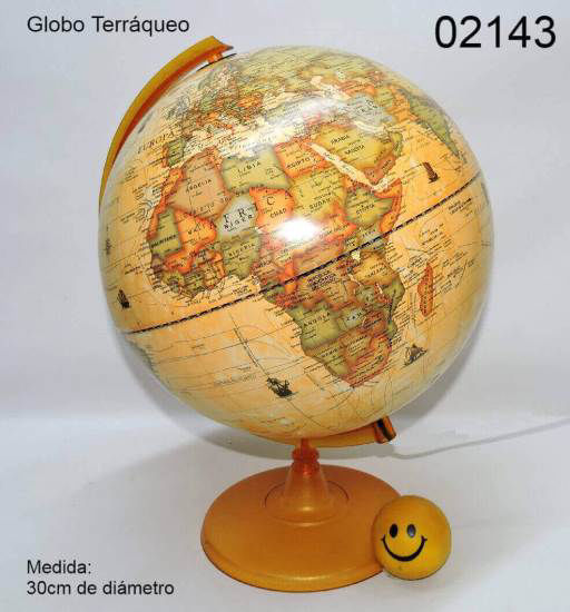 Imagen de GLOBO TERRAQUEO 30CM BASE DE PLASTICO 7.25
